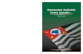Demandas Judiciais Como atender - Governo do Estado de ...saude.sp.gov.br/resources/crh/ggp/cartilhas/13865_miolo.pdf · 1.193, de 2 de janeiro de 2013 e ainda de carreiras específicas