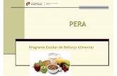 PERA Programa Escolar de Reforço Alimentar - portugal.gov.pt · suplementos alimentares no bufete de acordo com o art. 24.º do DL n.º 55/2009, de 2 de março; As escolas valorizam