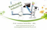 Prof. Luciano Santa Rita - MSc · operar com segurança os irradiadores de gamagrafia e aparelhos de raios X para fins de radiografia industrial; ...