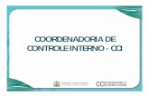 COORDENADORIA DE CONTROLE INTERNO - CCI · do Código Penal e do Código de Processo Penal, o Código de Processo Civil, o Código Civil e os princípios gerais de direito. Prazos