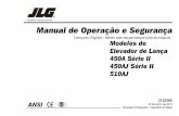 Manual de Operação e Segurança - dexterrental.com.br JLG COMBUSTAO... · Manual de Operação e Segurança ... Motor - Caterpillar - Folha 1 de 2 . . . . . . . . . . . . . 6-18