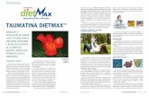 TAUMATINA DIETMAXTM: NATUrAl - revista-fi.com.brrevista-fi.com.br/upload_arquivos/201606/2016060379398001464980844.pdf · cimento dos casos de obesidade, diabetes, hipertensão, problemas