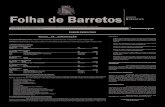 PODER XECUTIVO Barret 28 evereir 2014 Folha de Barretos · referentes à locação de kit de prato com talheres. 12 Mês 0,88 6 Contratação de pessoa jurídica para prestação