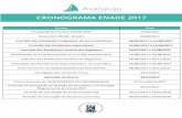 Cronograma enade 2017 - CT - UFSMcoral.ufsm.br/enade/images/Enade/Cronograma_enade_2017.pdf · CRONOGRAMA ENADE 2017 Evento Data Divulgação da Portaria ENADE 2017 27/04/2017 Seminário