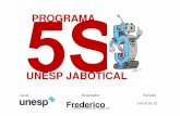 programa 5s - Unersp Jaboticabal - fcav.unesp.br · 5S – modelo de gestão DETERMINAÇÃO DAS ESTRATÉGIAS (Reitoria/Direção) ˘ GERENCIAMENTO PELAS DIRETRIZES (Representante