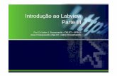 Introdução ao Labview Parte III - chasqueweb.ufrgs.brvalner.brusamarello/inst/labview3.pdf · • Array: um grupo de elementos de dados do mesmo tipo. Um array consiste de elementos