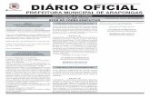 DIÁRIO OFICIAL - arapongas.pr.gov.br · 1943, combinado com a Instrução Normativa INSS/PRES nº 77, de 21/01/2015, bem como 60 (sessenta) dias de PRORROGAÇÃO da referida licença,