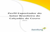 Perfil Exportador do Setor Brasileiro de Calçados de Couro · 4 INTRODUÇÃO O setor de calçados no Brasil é importante para a geração de emprego e renda, tendo também impactos