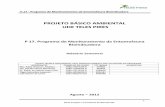 PROJETO BÁSICO AMBIENTAL UHE TELES PIRESlicenciamento.ibama.gov.br/Hidreletricas/Teles Pires/RELATÓRIOS... · P.17 - Programa de Monitoramento da Entomofauna Bioindicadora Biota