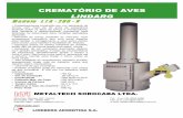 AVES Catalogo portugues - metaltech.com.br · excepcional crematório tem uma porta superior para facilitar o carregamento e uma porta inferior para cinzas, para rapidez e facilidade