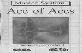 Ace of Aces - Sega Master System - Manual - gamesdatabase · para o azul nas alturas! Botão Direcional (Botão D) Antes de Jogar: Botäo 1 Botão 2 1. Pressione o Botão D para Cima