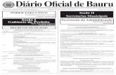 DIÁRIO OFICIAL DE BAURU 1 Diário Oficial de Bauru · (e-mail, ofício, circular e carta). Leitura e interpretação de textos. As inscrições estarão abertas a todos os servidores