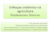 Enfoque sistêmico na agriculturabeneweb.com.br/resources/Enfoque sistemico - Fundamentos... · 2017-09-26 · –Exemplos de reducionismo na Agronomia ... Propriedades emergentes