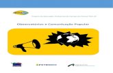 Observatórios e Comunicação Popular - peaobservacao.com.brpeaobservacao.com.br/wp-content/uploads/2016/06/0367CT0082-0_-3... · outros projetos e programas de educação ambiental