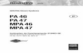 PA 46 PA 47 MPA 46 MPA 47 - web21.flowserve.comweb21.flowserve.com/files/Files/Literature/ProductLiterature/Flow... · grande secção de passagem através da qual se faz a descarga