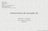 Astronomia de posição (I) - astro.iag.usp.braga210/pdf_2018a/AstroPosicao_1_2018.pdf · • Padrões motivados pela Mitologia ou semelhança com ... (Suméria) há cerca de 5 mil