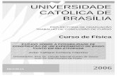 UNIVERSIDADE CATÓLICA DE BRASÍLIA - ucb.brBA2006/TCCFabianeCordovaTolentino.pdf · experimento de baixo custo foi necessário pesquisar os preços dos ... passa da Física do século