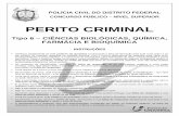 CONCURSO PÚBLICO – NÍVEL SUPERIOR · (A) A perícia técnica considera ponto-chave todas as investigações criminais. pela área. (C) Ferreira, perito, do crime da menina Isabella