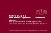 Introdução ao Português Jurídico - KOSMAS.cz - vaše ... · ao Português Jurídico Úvod ... (online : pdf) U k á z k a k n i ... Português já que não restam dúvidas de
