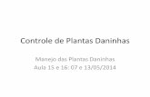 Controle de Plantas Daninhas - Produzir Consultoria · Caracterização de alguns herbicidas inibidores da Síntese de Ácidos Graxos de ... capacidade de captar elétron provenientes