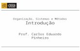 [PPT]Organização, Sistemas e Métodos Organização · Web viewProf. Carlos Pinheiro – * – Atividades Básicas da área de OSM: Estrutura Organizacional : Projetar a criação,