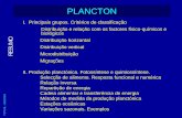 PLANCTON - ecowin.org mps.pdf · FCTUNL - 2002/2003 PLANCTON I. Principais grupos. Critérios de classificação Distribuição e relação com os factores físico-químicos e biológicos