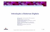Introdução a Sistemas Digitais - UFRGSfglima/projeto/projeto7_2007.pdf · Disciplina: CMP238 – Profa. Dra. Fernanda Gusmão de Lima Kastensmidt – 2007 32 / 30 Projeto Parte
