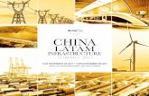INFRASTRUCTURE - grichinalatam.orggrichinalatam.org/brochure2017.pdf · do investimento chinês na América Latina, desafios para concretizar mais negócios e novas oportunidades