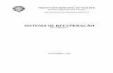 SISTEMA DE RECUPERAÇÃO - paulinia.sp.gov.brpaulinia.sp.gov.br/userfiles/file/recuperacao.pdf · sistematizações do trabalho realizado durante o ano pelo grupo de professores que