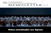 newsletter · A Fundação Calouste Gulbenkian é uma instituição portuguesa de direito privado e utilidade pública, cujos fins estatutários são a Arte, a Beneficência, a ...