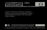 cadernos do 8 proarqcadernos.proarq.fau.ufrj.br/public/docs/cadernosproarq08.pdf · Programa de Pós-Graduação em Arquitetura. 2003. Corpo Editorial Mauro César de Oliveira Santos