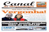 Nini Satar em liberdade Vergonha! - macua.blogs.com · 2 Canal de Moçambique | Quarta-Feira, 3 de Setembro de 2014 Destaques Contra todas as expectativas, o Tribunal Judicial da