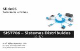 SIST706 – Sistemas Distribuídos · professor. TRABALHO 1 ... 2 - HI_ADSD . br/jbdorr/disciplinas/sisdis/fase2/index.html 3 ... Perguntas 1. Nos algoritmos, ...