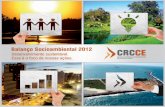 al balanco socioambiental 2012 abr13 - CRC-CE · 1 Gestão Institucional - Apresenta o perfil e histórico do Conselho Regional de Contabilidade do Estado do Ceará, missão, valores,