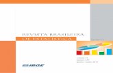 volume 74 número 238 janeiro junho 2013/ - IBGE · O artigo de Rejane Correa Rocha, Thelma Sáfadi e Maria Laene Moreira de Carvalho utiliza métodos bayesianos para estudar o potencial