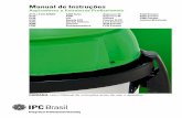 Aspiradores e Extratoras Profissionais - IPC Brasil · Possui grande eficiência de-vido ao uso de dois motores, tendo assim uma maior produti-vidade e diminuição no tempo de trabalho.