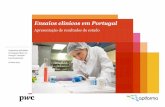 Ensaios clínicos em Portugal · 2013-06-20 · Introdução Situação atual Desafios e oportunidades Potencial e compromisso Objetivos e âmbito Metodologia •Análise abrangente