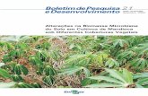 Alterações na Biomassa Microbiana do Solo em Cultivos de ... · Resumo O presente estudo teve como objetivo avaliar o efeito do cultivo da mandioca em plantio direto sob diferentes