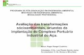 Avaliação das transformações sócioambientais, oriundas da ...observatorioambiental.iff.edu.br/events/AVALIAAODASTRANSFORMAOES... · da sede da metrópole portuguesa de Lisboa