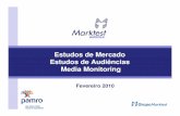 Estudos de Mercado Estudos de Audiências Media Monitoring · Preços de tabela. 2010 PUBLICIDADE NA TV TPA1- GLOBO - RECORD (TOP 20) MARCAS Julho 2009. 2010 PUBLIMONITOR Marktest