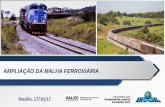 AMPLIAÇÃO DA MALHA FERROVIÁRIA - ckzagencia.com.brckzagencia.com.br/downloads/b05.pdf · • A ferrovia se constituirá em um corredor de escoamento de minério do sul do Estado