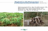 Desempenho de Cultivares de Mandioca nos Estados da Bahia ...ainfo.cnptia.embrapa.br/digital/bitstream/item/156464/1/bp-98.pdf · Hélio Wilson Lemos de Carvalho ... Membros: Ana