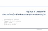 Fapesp & Indústria: Parcerias de Alto Impacto para a Inovaçãoaz545403.vo.msecnd.net/uploads/2017/06/apresentacao_conic_09_06_17... · “pioneiras em tecnologia” pelo Fórum