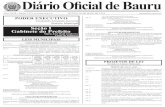 DIÁRIO OFICIAL DE BAURU 1 Diário Oficial de Bauru · QUINTA, 24 DE MAIO DE 2.018Diário Oficial de Bauru DIÁRIO OFICIAL DE BAURU 1 ANO XXIII - Edição 2.975 QUINTA, 24 DE MAIO