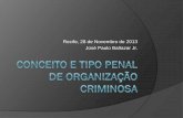 Recife, 28 de Novembro de 2013 José Paulo Baltazar Jr. · Política Criminal Teoria da Conspiração Endurecimento Discurso do Mito Sistema Penal Clássico-Liberal