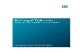 Earnings Release - web3.cmvm.ptweb3.cmvm.pt/sdi2004/emitentes/docs/PCT47766.pdfPortugal Telecom . Relatório e contas consolidadas . Primeiros nove meses de 2013 . 01 Análise dos