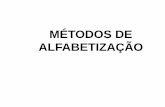 MÉTODOS DE ALFABETIZAÇÃO - drb-assessoria.com.brdrb-assessoria.com.br/14metodosdealfabetizacao.pdf · Alfa(primeira letra do alfabeto grego) + ... primeiro as letras do Alfabeto