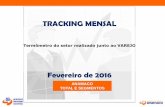 TRACKING MENSAL - az545403.vo.msecnd.netaz545403.vo.msecnd.net/observatoriodaconstrucao/2016/03/Tracking... · Avaliar a variação de vendas das lojas de materiais de construção.
