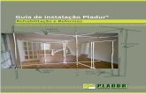 GUIA INSTALACION Portuguespdf - Instituto Politécnico de ... · Calço de madeira fixado à parede de suporte 120 cm 40 cm INSTRUÇÕES DE MONTAGEM 1 Depois de ter cortado o painel