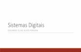 Sistemas Digitais - Seja Bem vindo(a) ao Departamento de …elvio/sist-digitais/Eduardo-Aula-1.pdf · Arduino Leonardo • Microcontrolador Atmega32u4 • 20 portas digitais • 7